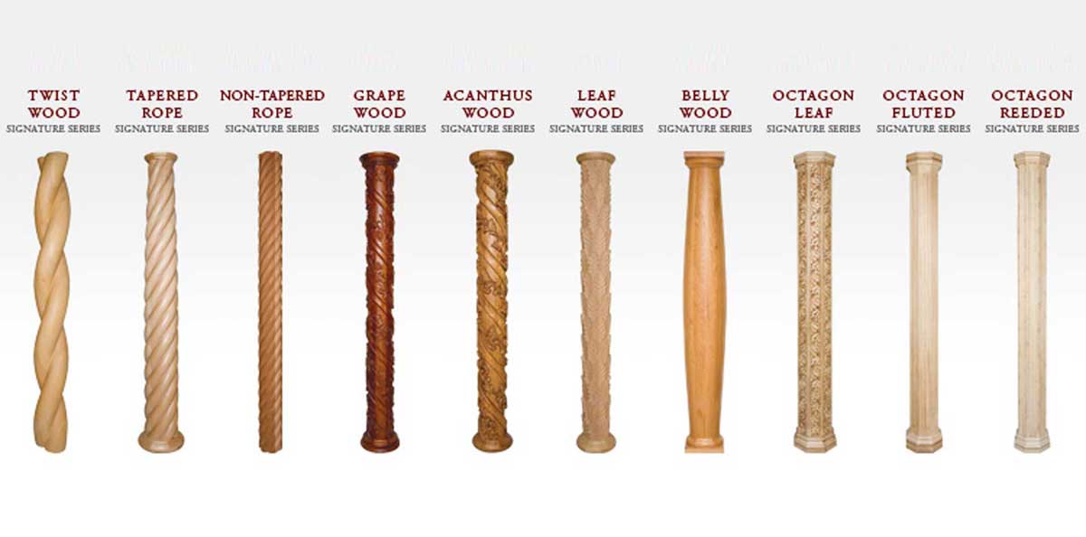 Custom Wood Columns Carved Wood Columns Pacific Columns Inc