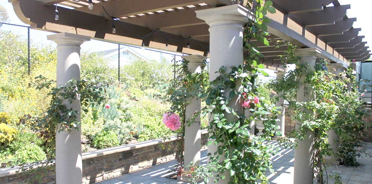 Pre-Colored Textured Columns