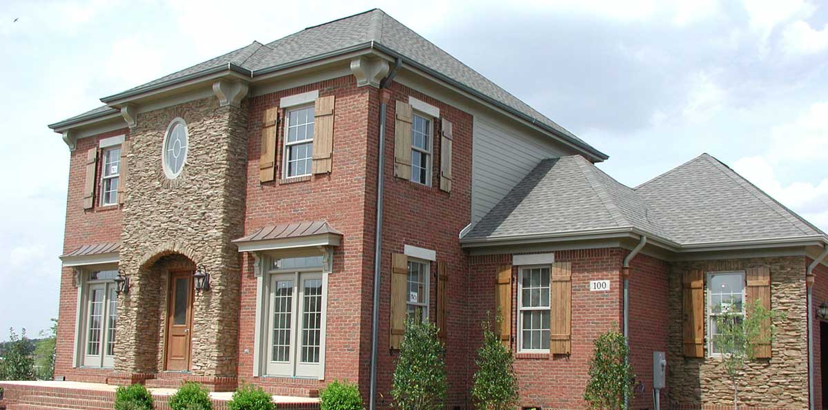 authentic wood exterior shutters