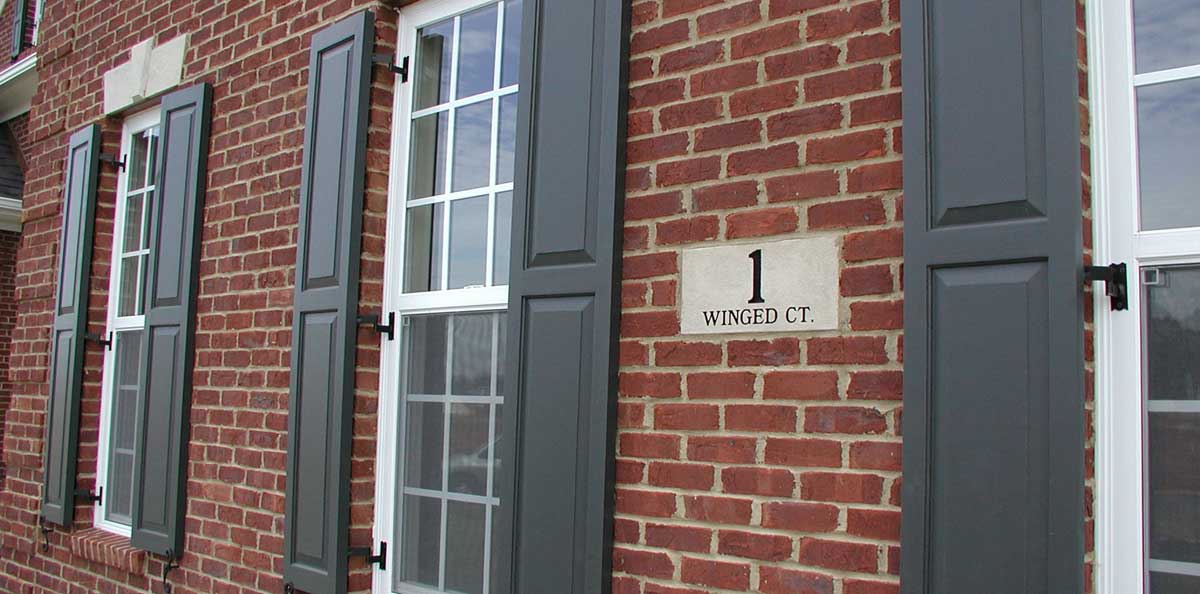 composite exterior shutters